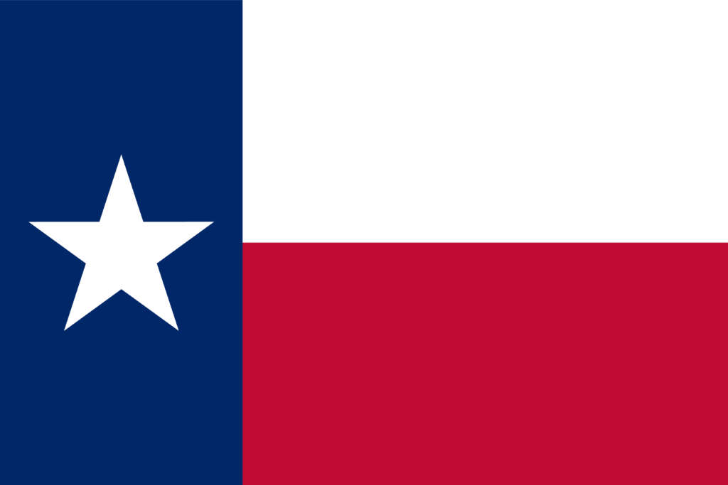 The flag of the State of Texas